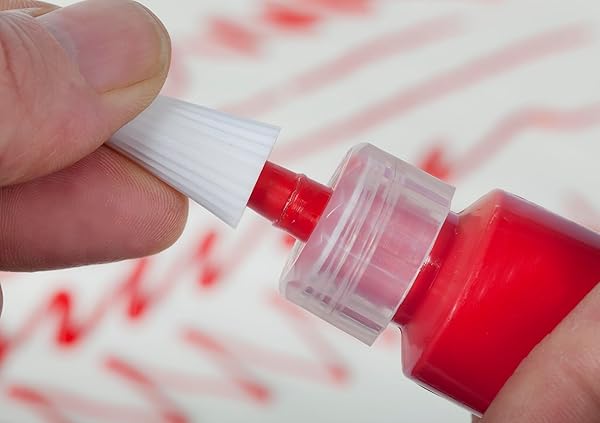 Creative Mark Creative Mark Flo Expressions Bottles & Funnel Set - 6 Pack of 30ml Artist Detailing Bottles for Fine Lines & Small Details - View 4 of 8