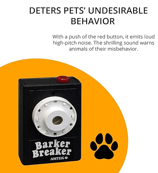 Amtek Amtek BB1 Original Barker Breaker All Purpose Pet Trainer for Effective Dog Training - View 2 of 5