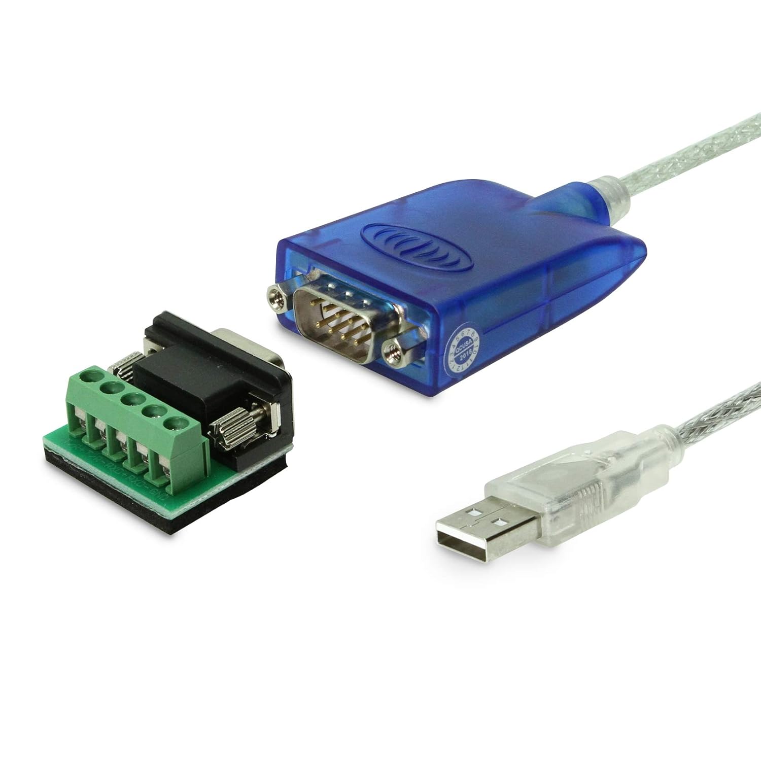 Gearmo Pro 5ft USB to RS485 422 Serial Adapter with FTDI Chip Compatible with Windows 11