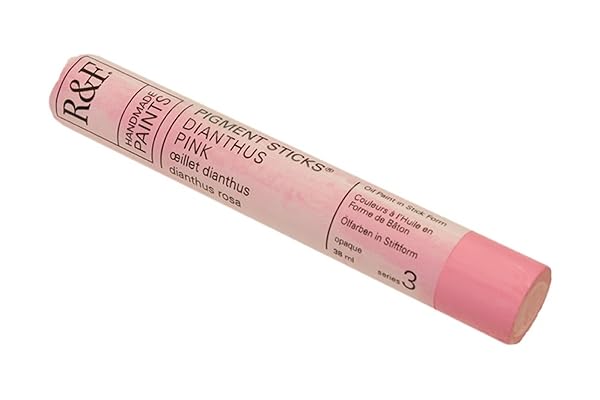 R&F Handmade Paints Dianthus Pink Oil Pigment Stick - 38ml for Professional Artists
