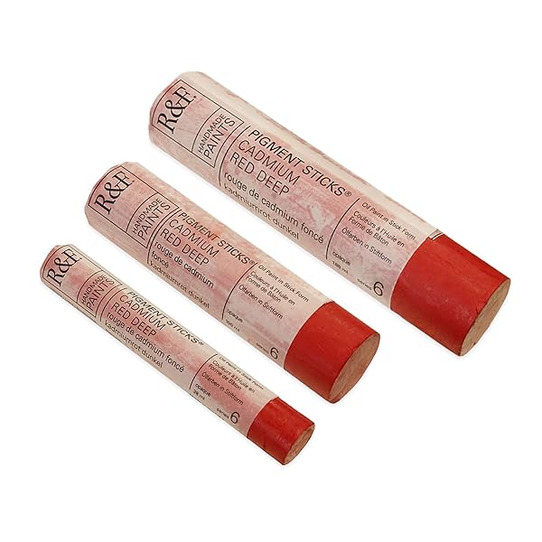 R&F Buy Handmade Professional Oil Pigment Stick - Cadmium Red Deep 38ml | Premium Quality Paints - View 4 of 7