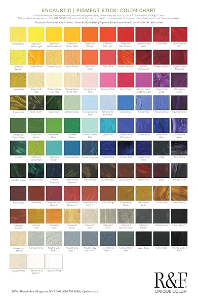 R&F Buy Handmade Professional Oil Pigment Stick - Cadmium Red Deep 38ml | Premium Quality Paints - View 5 of 7