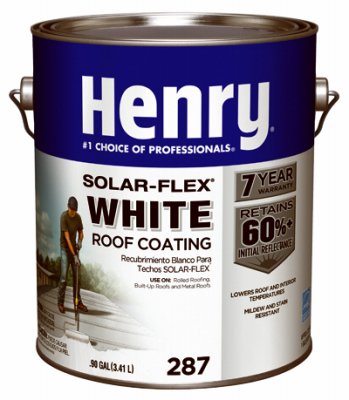 Henry Henry Elastomeric Roof Coating White 1 Gallon - Durable, Energy-Efficient Roof Protection - View 6 of 6