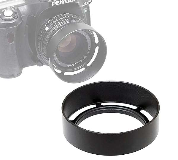 Fotasy Fotasy 40.5mm Vented Metal Lens Hood for Fuji, Leica, Panasonic, Olympus & Sony - Screw-in Design for Enhanced Photography - View 2 of 7