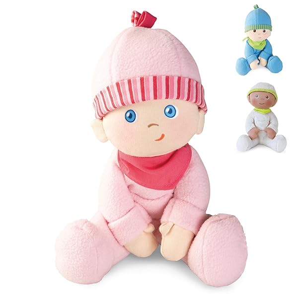 HABA Doll Snug Up Luisa 8 Inch My First Baby Doll Safe for Newborns Machine Washable Ideal Gift for Infants