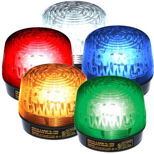 Seco-Larm SECO-LARM SL-126Q/R Red Security Strobe Light: Bright, Reliable & Easy to Install - View 4 of 4
