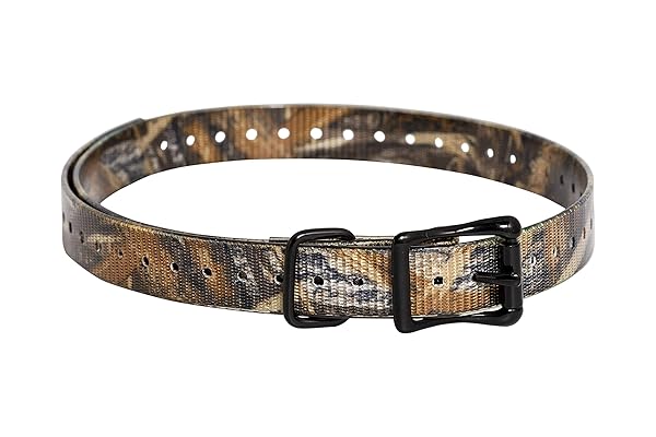 SportDOG SportDOG Brand Waterproof Camo Collar Straps 3/4 Inch Rustproof with Tightly Spaced Holes for Perfect Fit