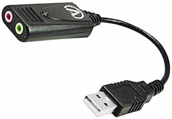 ANDREA Andrea Electronics C1-1021450-1 USB-SA-1 High Fidelity Sound Card with Noise Reduction Technology