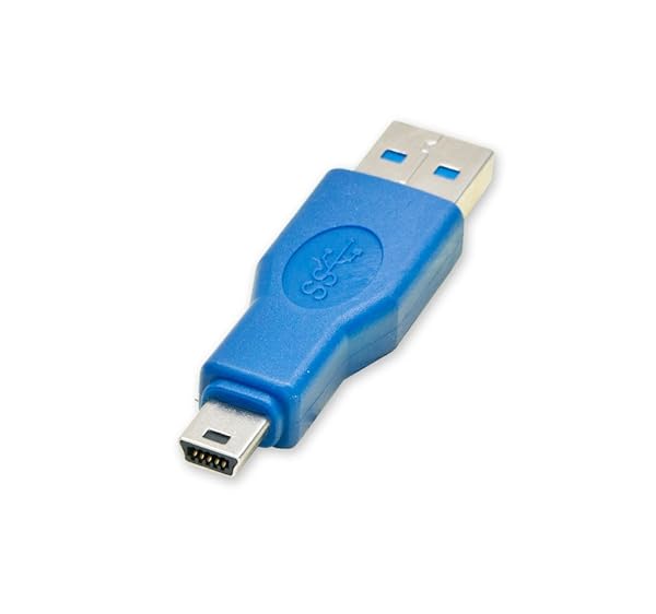 Syba SY-ADA20085 USB 3.0 Type A Male to Mini B Adapter - Fast Data Transfer & Reliable Connection