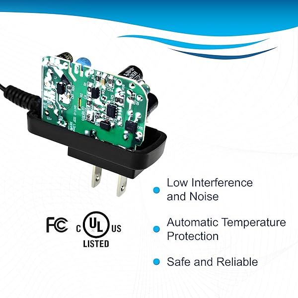 HQRP HQRP 12V Charger for Braun Series 7 9 3 5 1 Shavers AC Adapter Power Cord and Cleaning Compatible with Model 330s-4 320s-4 3020s - View 4 of 7