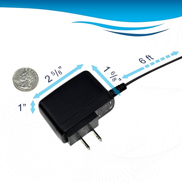 HQRP HQRP 12V Charger for Braun Series 7 9 3 5 1 Shavers AC Adapter Power Cord and Cleaning Compatible with Model 330s-4 320s-4 3020s - View 6 of 7