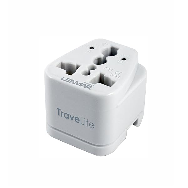 Lenmar TraveLite Ultra Compact International Travel Adapter: Perfect for Europe, Asia, Africa & More | Lenmar - View 2 of 9
