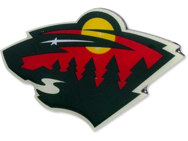 aminco Shop Aminco NHL Minnesota Wild Team Logo Pin - Official Team Colors | Perfect Fan Accessory!