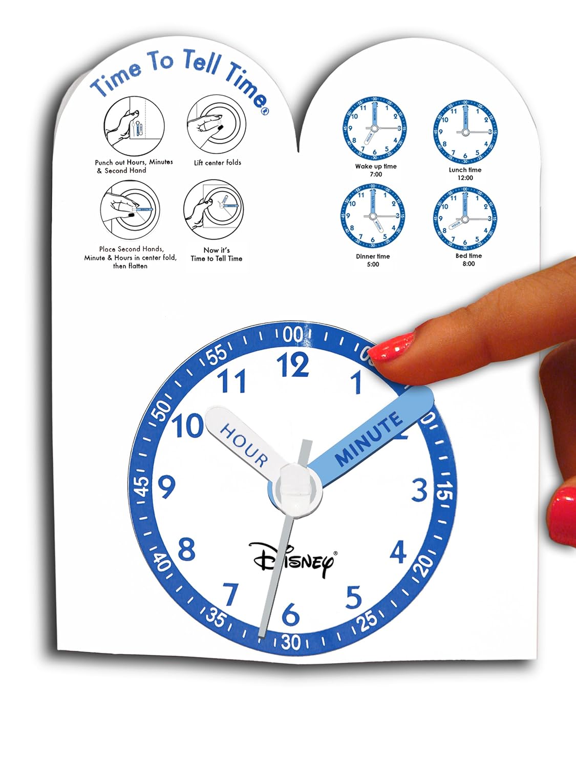 Disney Disney Kids Goofy Stainless Steel Time Teacher Watch for Learning Time Fun - View 3 of 4