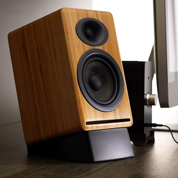 Audioengine Audioengine DS2 Desktop Speaker Stands: Vibration-Damping Silicone Stands for Small Speakers - View 4 of 7
