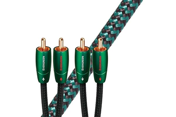 AudioQuest AudioQuest Evergreen RCA-to-RCA 2.0m Cable: High-Quality Audio Connection for Superior Sound - View 3 of 3
