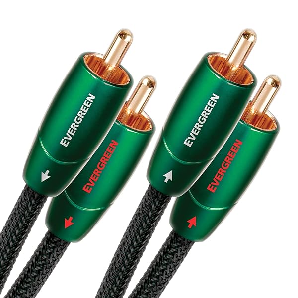 AudioQuest AudioQuest Evergreen RCA-to-RCA 2.0m Cable: High-Quality Audio Connection for Superior Sound - View 2 of 3