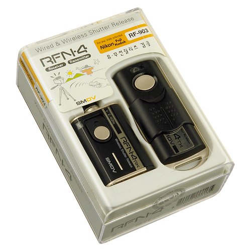 Fotodiox SMDV RFN-4 Wireless Remote Shutter Release for Nikon D1-D4 & D200-D800E - MC-30 Compatible - View 2 of 6