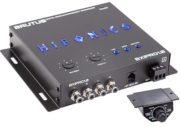 Hifonics Boost Your Sound: HIFONICS Zeus Digital BASS Enhancement 12x9.5x3 - Ultimate Audio Upgrade
