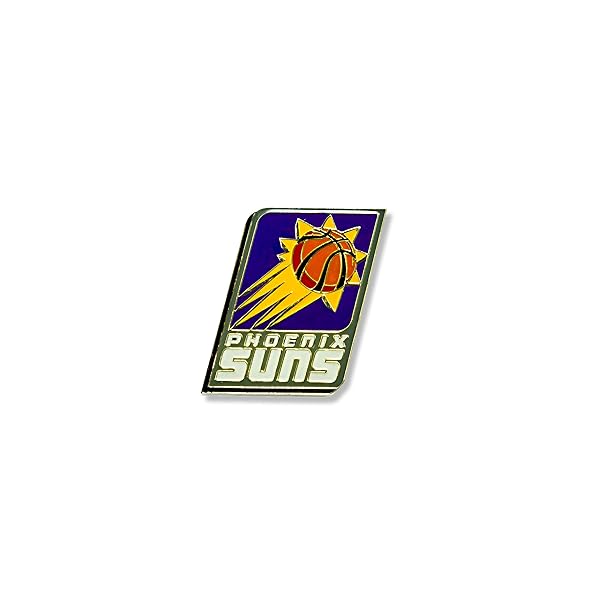 aminco Shop Aminco NBA Phoenix Suns Team Logo Pin - Official Team Colors | Perfect Gift for Fans!