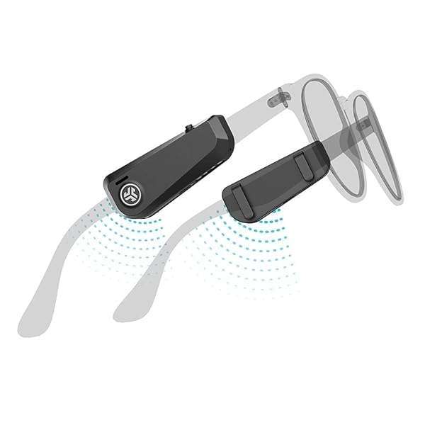 JLab JLab JBuds Frames: Wireless Open-Ear Audio Glasses with 8-Hour Bluetooth Playtime
