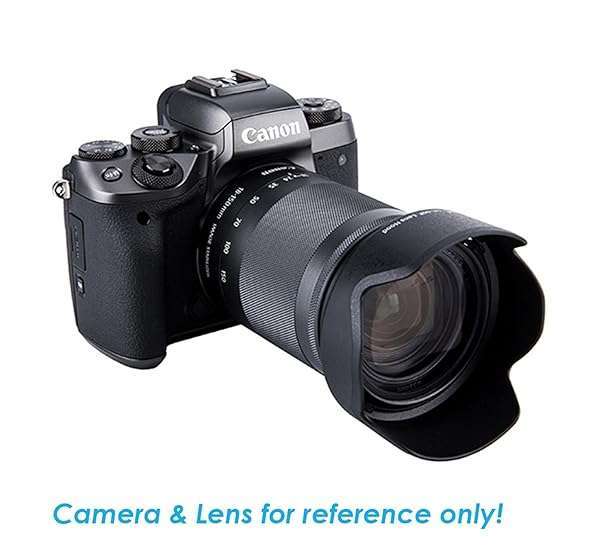 Fotasy JJC LH-60F Lens Hood for Canon EF-M/RF-S 18-150mm - Perfect Replacement for EW-60F - View 5 of 8