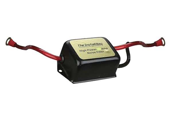 Install Bay Install Bay IBNF30 Noise Filter - 30 AMP Power Solution for Clear Audio