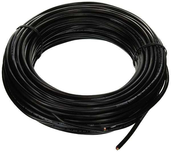 Southwire Buy Woods Southwire 49273643 100' 18/7 Multi-Conductor Sprinkler Wire - Durable Outdoor Black Cable