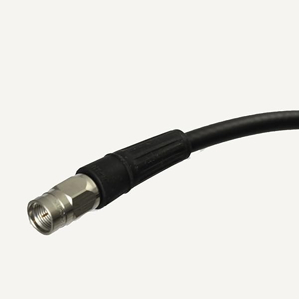 Blue Jeans Cable BJC RG6 Coaxial Cable 30 Foot Black High Quality Broadcast Cable Assembled in USA