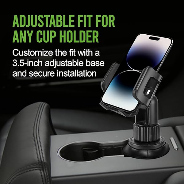 Cellet Cellet Car Phone Holder Mount for Tesla Model 3/Y/S/X - Fits iPhones, Samsung, Google Pixel & More (6.5-Inch) - View 3 of 8