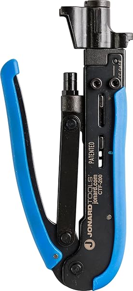 Jonard Tools Jonard Tools CTF-200: Best Compression Tool for Coaxial Cable Long F Connectors