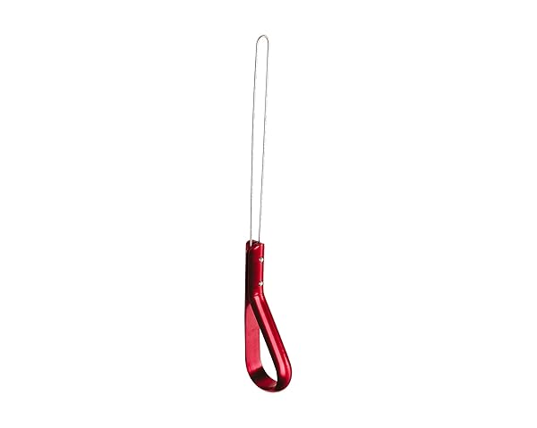 Jonard Tools "Jonard Tools JIC-2257M Metal Wire Loop Puller - 8.5" Red Anodized Aluminum Handle for Easy Use"