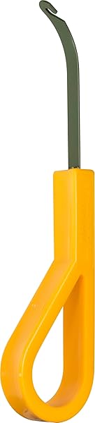 Jonard Tools JIC-3209, Xylan Insulated Cable Lacing Needle with Yellow Grip Handle, 5 1/2" Length