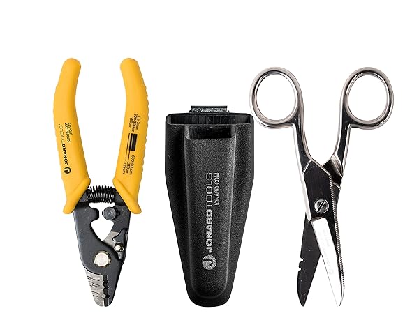 Jonard Tools Jonard TK-375 Fiber Optic Kit: Essential 3-Piece Tool Set for Technicians