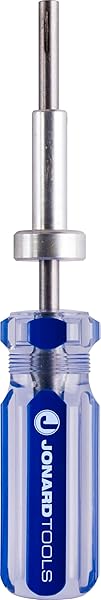 Jonard Tools "Jonard TT-7 Terminator Tool: 4" Shaft, 8" Length - Durable Blue Tool for Precision Work"