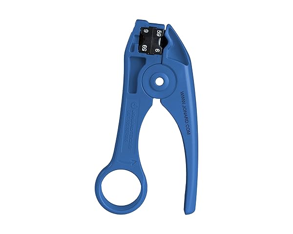 Jonard Tools Jonard Tools UST-1596 Coaxial Cable Stripper for RG59 & RG6 - Precision Stripping Tool
