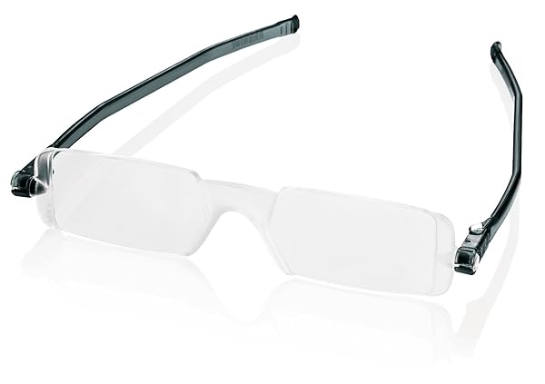 Nannini Nannini Compact One Optics 30 Temples Reading Glasses Grey Stylish Lightweight Durable - View 3 of 7