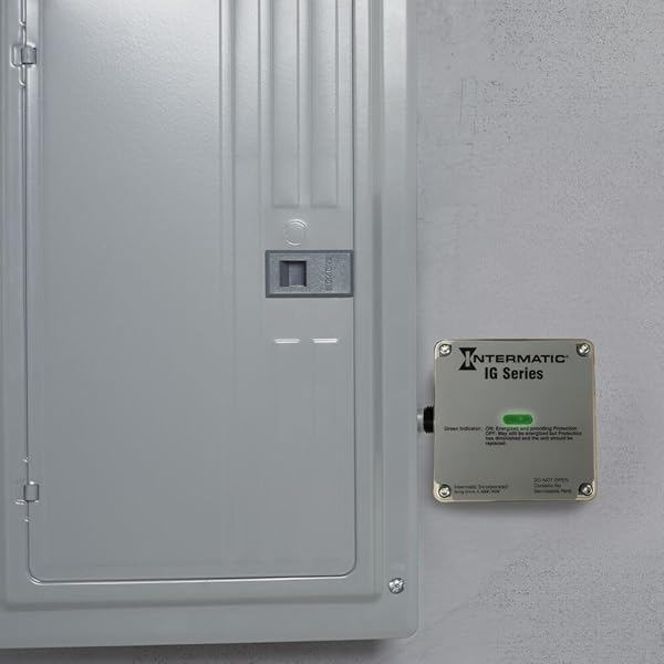 Intermatic Intermatic IG1200RC3 Surge Protector: Rainproof, TPMOV Tech, 3-Year Warranty & $7,500 Equipment Protection - View 5 of 8