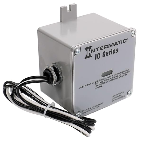 Intermatic Intermatic IG1200RC3 Surge Protector: Rainproof, TPMOV Tech, 3-Year Warranty & $7,500 Equipment Protection - View 2 of 8