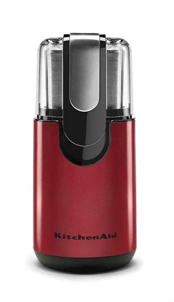 KitchenAid BCG111ER Blade Coffee Grinder - Empire Red, 4 oz | Perfect for Fresh Coffee at Home