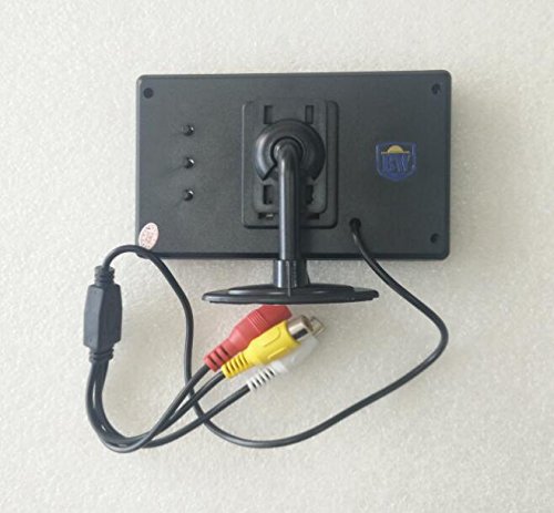 B+W BW 4.3'' Color TFT Car Monitor - 480x272 Resolution Rear-View System for Cars & Automobiles - View 6 of 10
