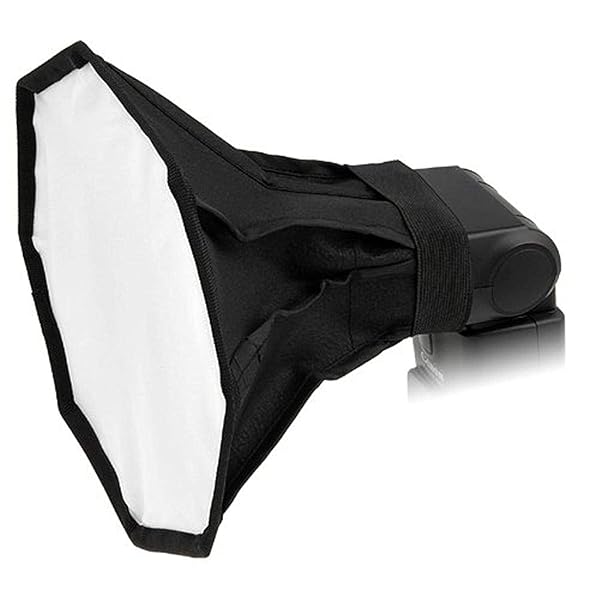 "Fotodiox 8" Octagon Softbox for Canon, Nikon, Sony & More - Perfect for Speedlites"