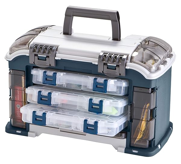 Plano Plano Angled Tackle System: Premium Fishing Storage with 3 Stowaway 3560 Boxes