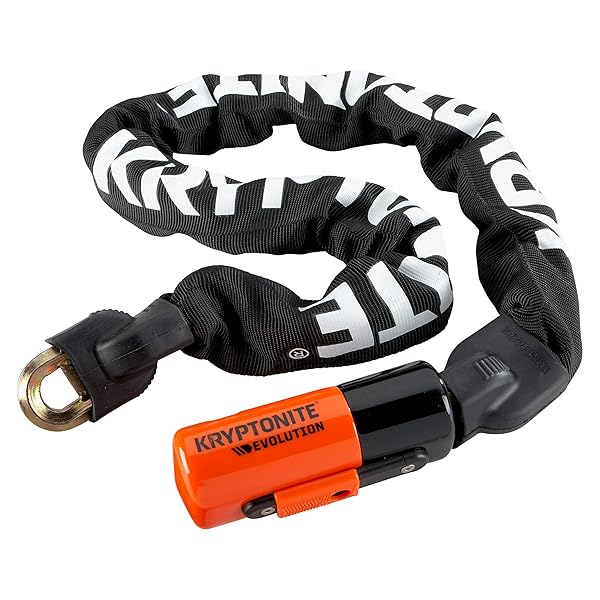 Kryptonite Kryptonite Evolution Mini Bike Chain Lock: 3ft Heavy-Duty 10mm Steel Anti-Theft Lock for Bikes, Motorcycles & More