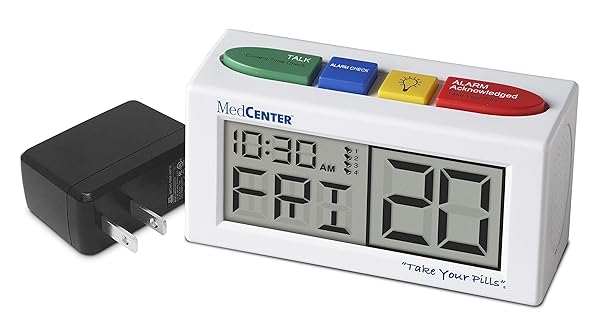 MEDCENTER AC Power Adapter for Medcenter Pill Reminder Talking Alarm Clock Fast Shipping - View 3 of 3