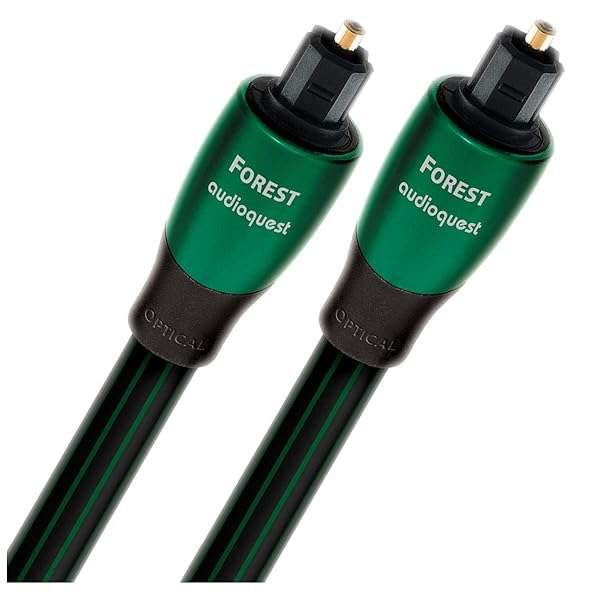 AudioQuest AudioQuest Forest Toslink Fiber Optic Cable 2.46 ft - High-Quality Digital Audio Connection in Green - View 2 of 2