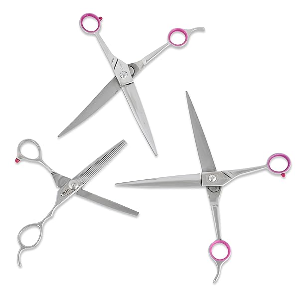 Geib Geib Gator Shear Stainless Steel Pet Grooming Kit 3 Pack for Professional Quality Grooming - View 5 of 7