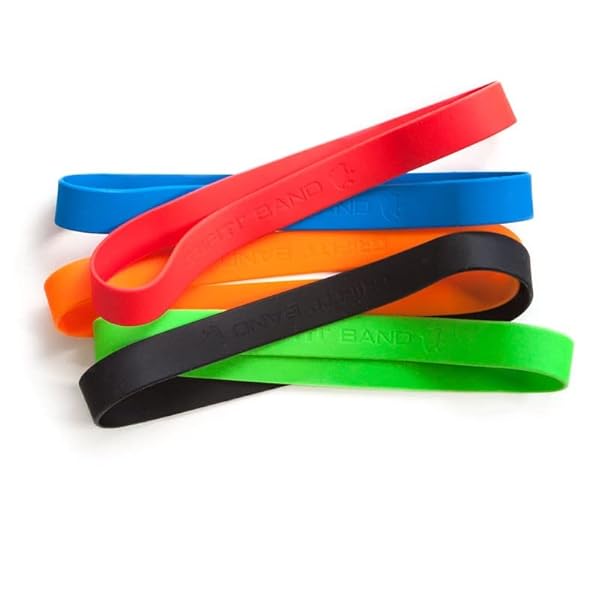 GRIFITI "Grifiti Band Joes 9x.75" Silicone Rubber Bands - Strong, UV Resistant, Assorted Colors for Books, Exercise & More"