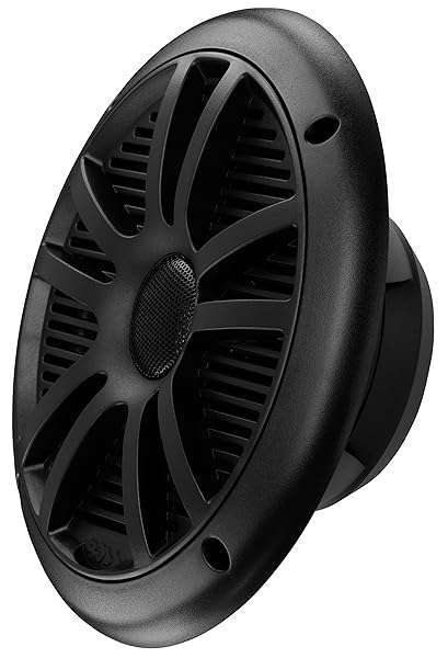 BOSS Audio Systems "Upgrade Your Boat Sound: BOSS MR6B 6.5" Marine Speakers - 180W, Weatherproof, Full Range, Coaxial, Sold in Pairs" - View 5 of 7