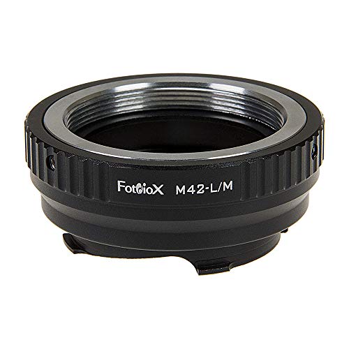 Fotodiox M42 to Leica M Mount Adapter with 6-Bit Coding - Perfect for Rangefinder Cameras